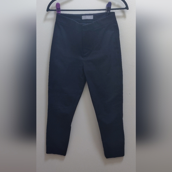 Everlane | The Fixed-Waist Stretch Cotton Pant | Black | Size 2 - Picture 3 of 10